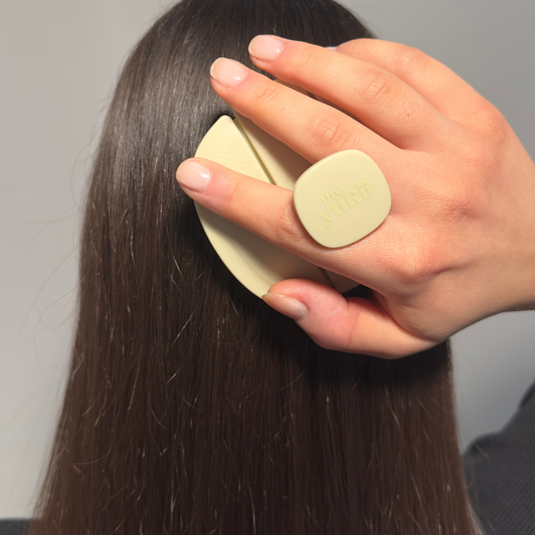 yukii Haarbürste Mellow Matcha