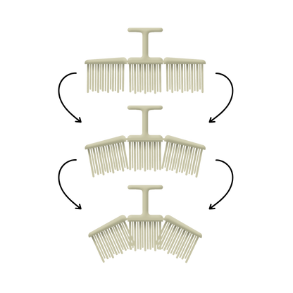 yukii Haarbürste Mellow Matcha