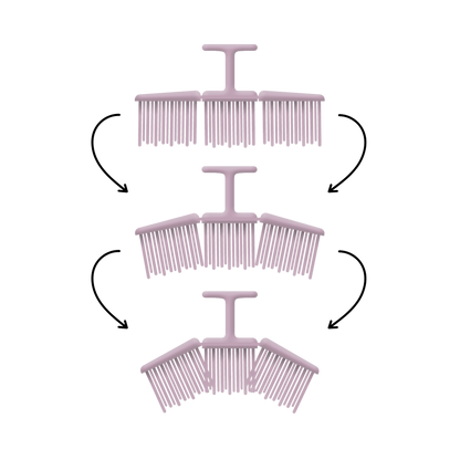 yukii Haarbürste Lavendel Dream