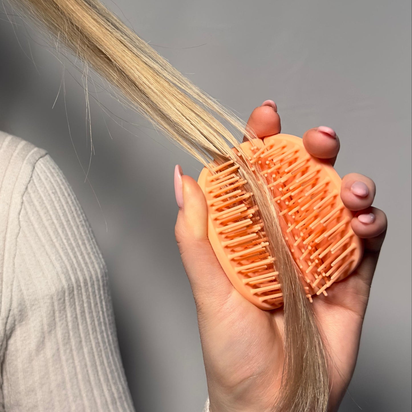 yukii Haarbürste Soft Peach