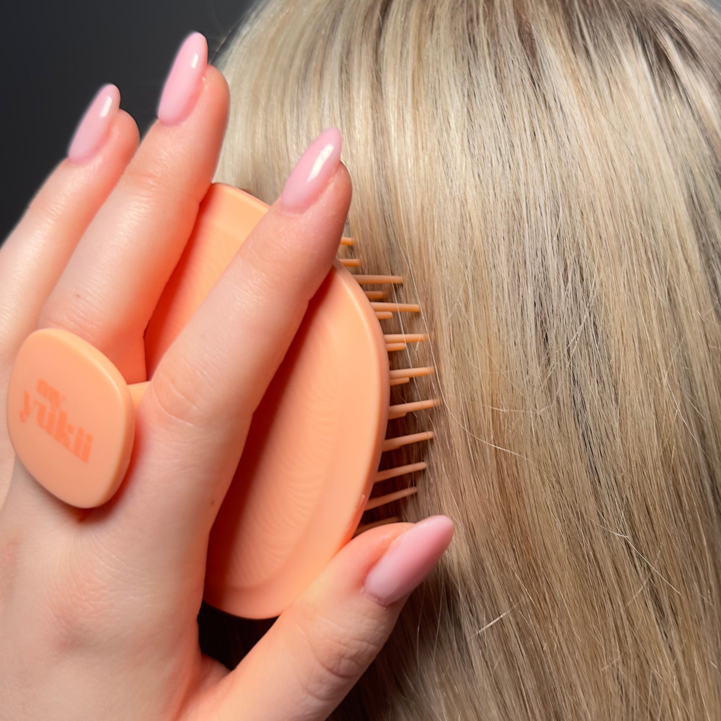 yukii Haarbürste Soft Peach